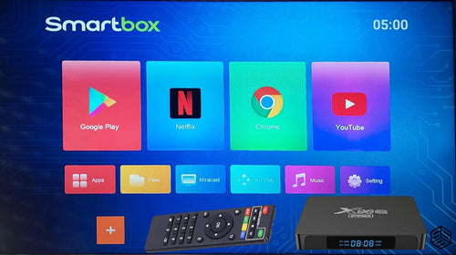 X96 Modèle QPro Meilleur Android Box Android 10, boitier Smart Video Ultra HD 4K, 2g/16g, WiFi..